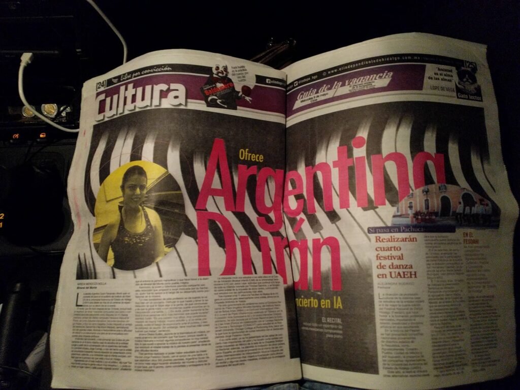 Argentina Durán, pianista